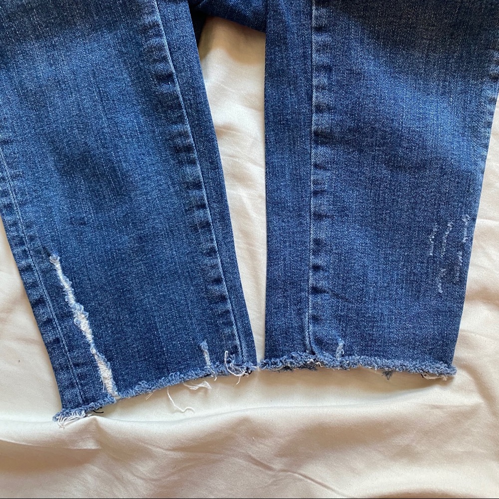 Zara Distressed Jeans - Picture 9 of 14